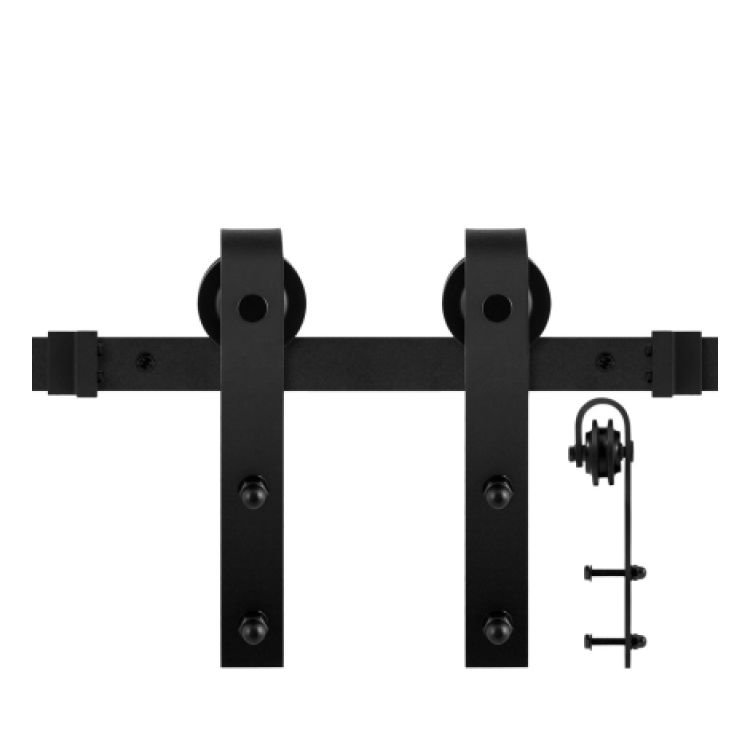 GPF0500.61 schuifdeursysteem Lanka zwart